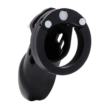 Extreme Chastity Cock Cage Silicone Size L Black | Niks.fi verkkokauppa