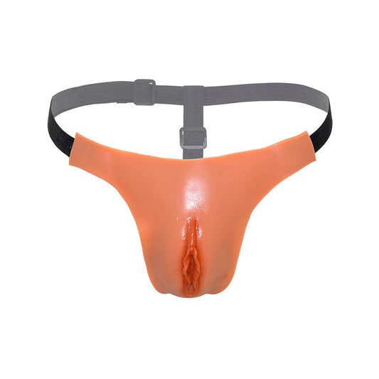 Alter Ego Adjustable Open Vagina String Flesh | Niks.fi verkkokauppa