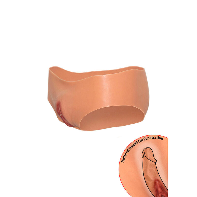 Alter Ego Open Vagina Brief Low Waist Flesh | Niks.fi verkkokauppa