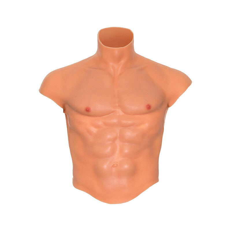 Alter Ego Silicone Male Torso Shirt With Abs Flesh | Niks.fi verkkokauppa