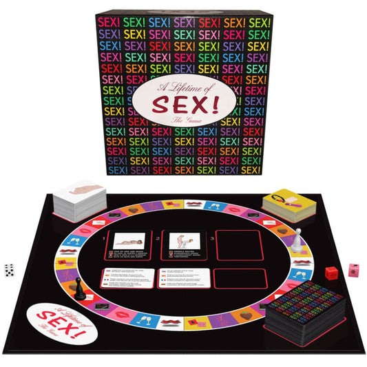 A Lifetime Of Sex Board Game | Niks.fi verkkokauppa