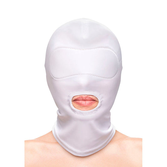 Fetish & Fashion Mouth Hood Nylon White | Niks.fi verkkokauppa
