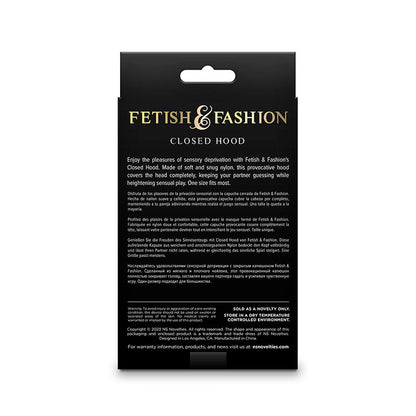 Fetish & Fashion Closed Hood Nylon White | Niks.fi verkkokauppa