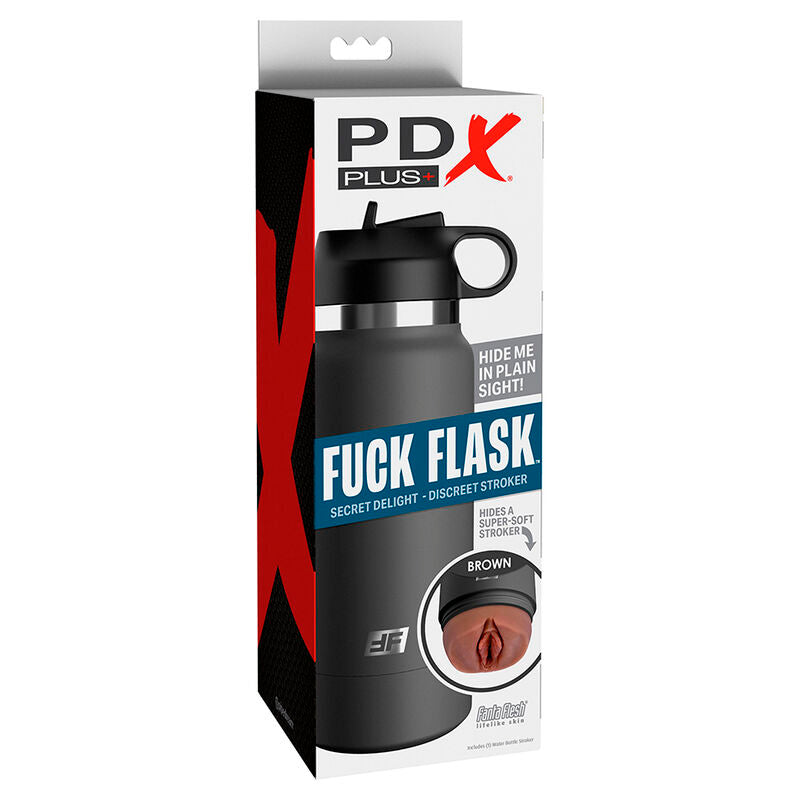 Pdx Plusfuck Flask Vagine Discret Stroker Brown Model 2 | Niks.fi verkkokauppa