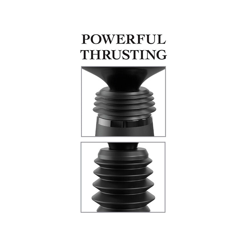 Fetish Fantasy Seriesbody Dock Thruster Dildo Clamp With 7 Push Modes Black | Niks.fi verkkokauppa