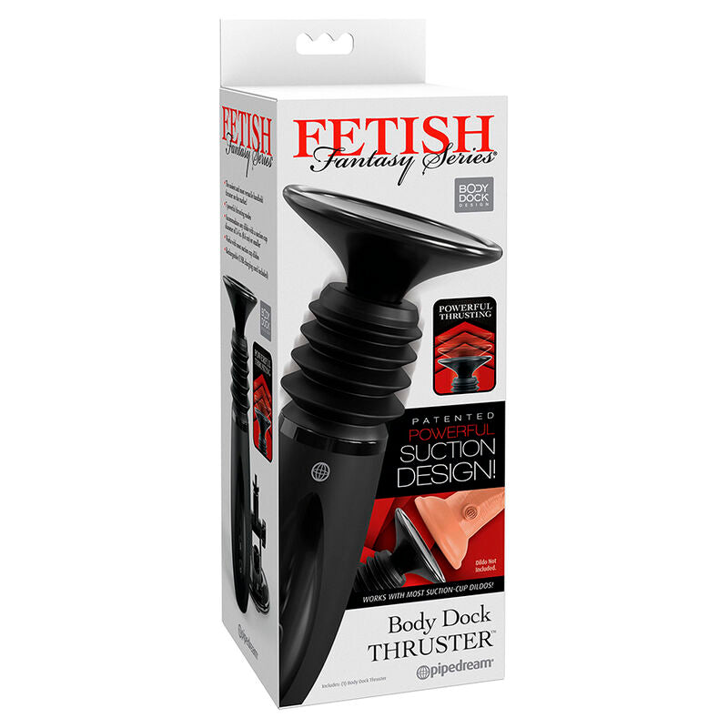 Fetish Fantasy Seriesbody Dock Thruster Dildo Clamp With 7 Push Modes Black | Niks.fi verkkokauppa