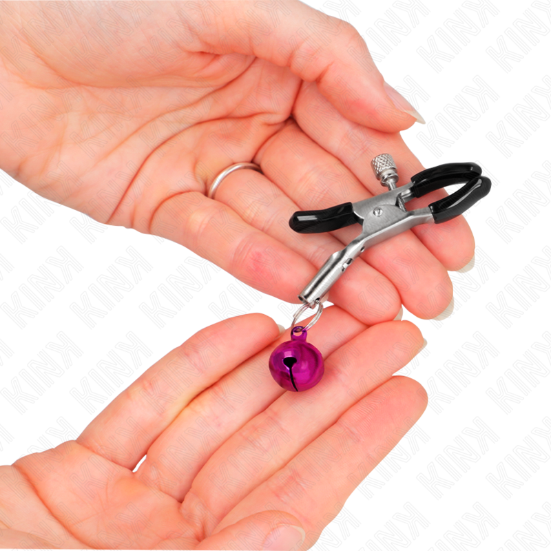 Kinkpurple Single Bell Nipple Clamp 6 Cm | Niks.fi verkkokauppa