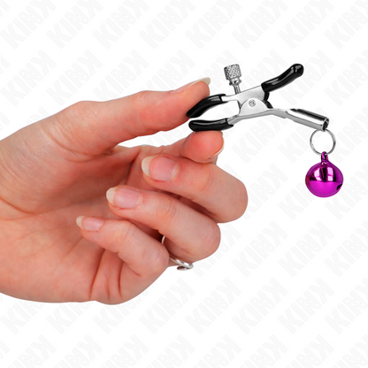Kinkpurple Single Bell Nipple Clamp 6 Cm | Niks.fi verkkokauppa