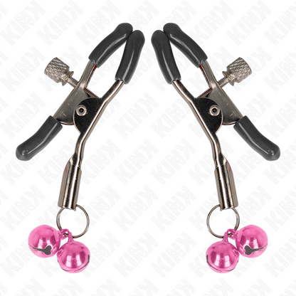 Kinkdouble Bell Nipple Clamp Pink 6 Cm | Niks.fi verkkokauppa