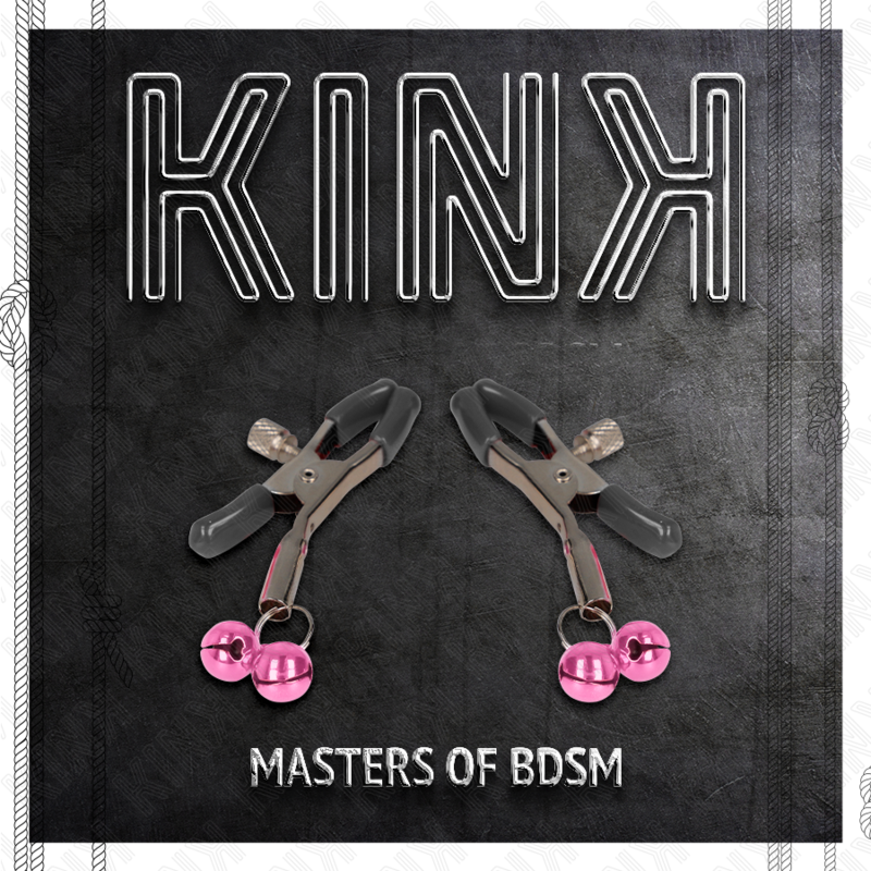 Kinkdouble Bell Nipple Clamp Pink 6 Cm | Niks.fi verkkokauppa