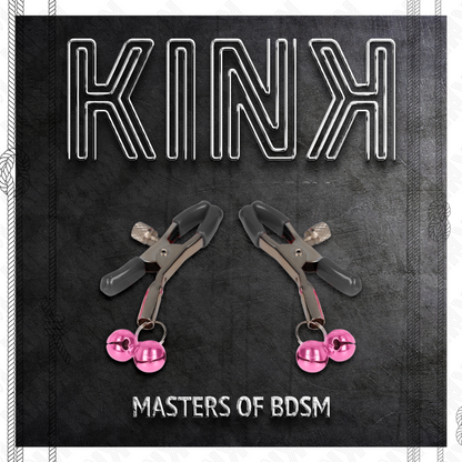 Kinkdouble Bell Nipple Clamp Pink 6 Cm | Niks.fi verkkokauppa