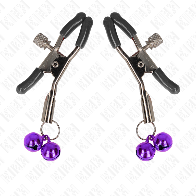 Kinkdouble Bell Nipple Clamp Purple 6 Cm | Niks.fi verkkokauppa