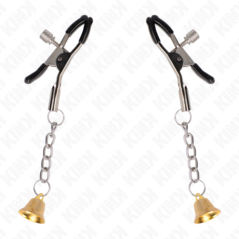 Kinkgold Bell Pendant Nipple Clamps 6 Cm | Niks.fi verkkokauppa