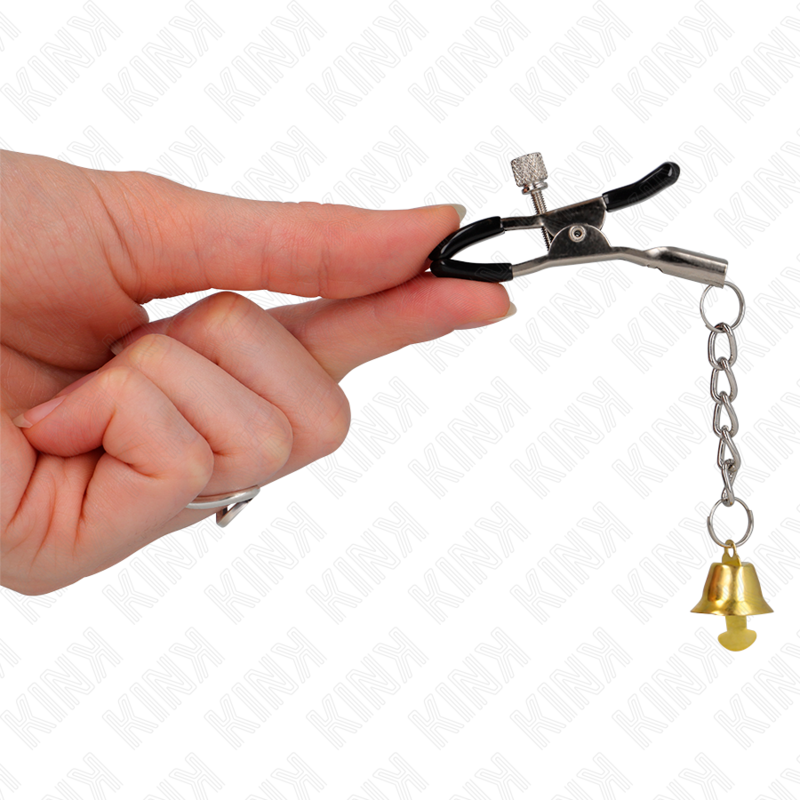 Kinkgold Bell Pendant Nipple Clamps 6 Cm | Niks.fi verkkokauppa