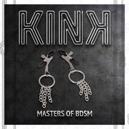 Kinko Ring Nipple Clamp And Little Chain Silver 6 Cm | Niks.fi verkkokauppa