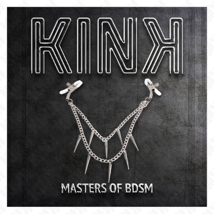 Kinknipple Clamps With Spikes Chains 30 Cm | Niks.fi verkkokauppa