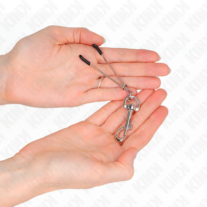 Kinkthin Hook Nipple Clamp Silver 7 Cm | Niks.fi verkkokauppa