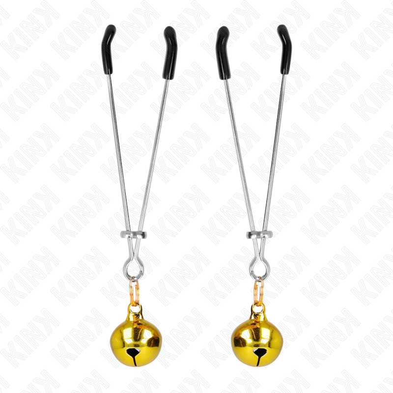 Kinkthin Bell Nipple Clamps Gold 7 Cm | Niks.fi verkkokauppa