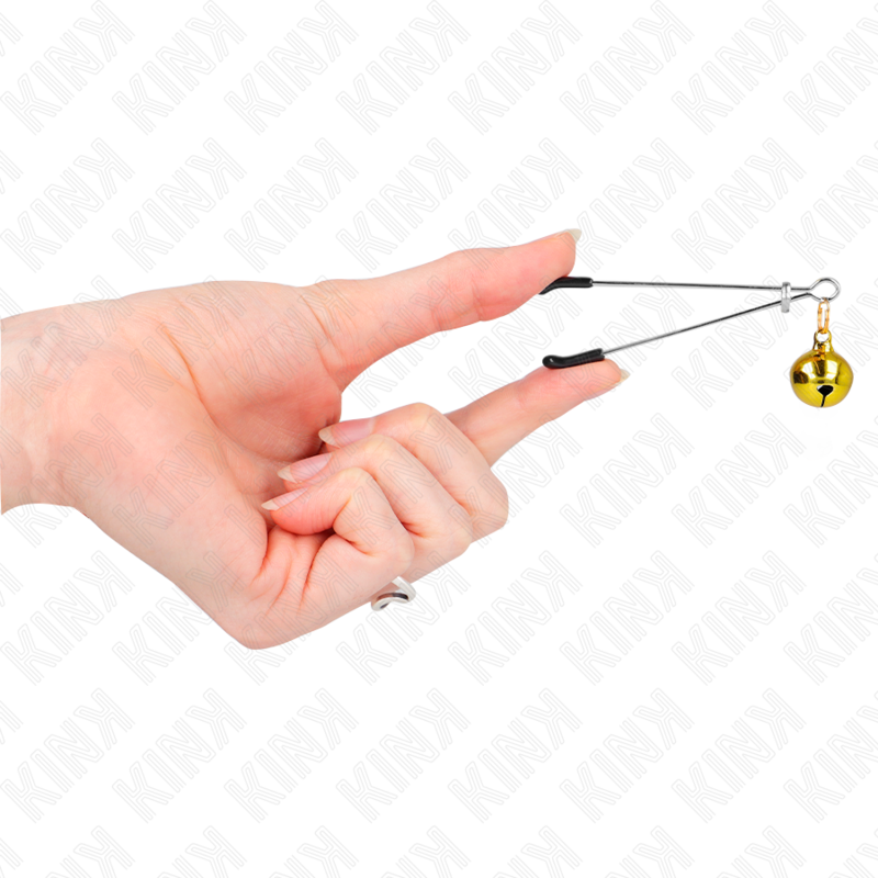 Kinkthin Bell Nipple Clamps Gold 7 Cm | Niks.fi verkkokauppa