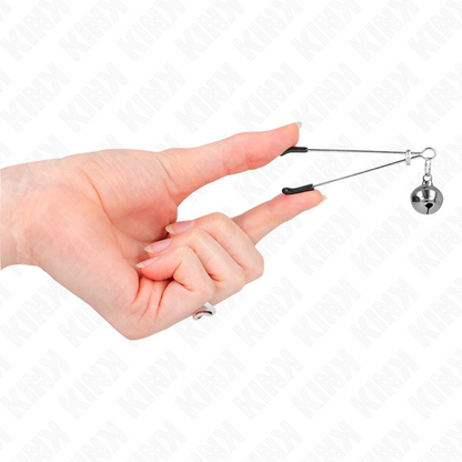 Kinkthin Bell Nipple Clamps Silver 7 Cm | Niks.fi verkkokauppa