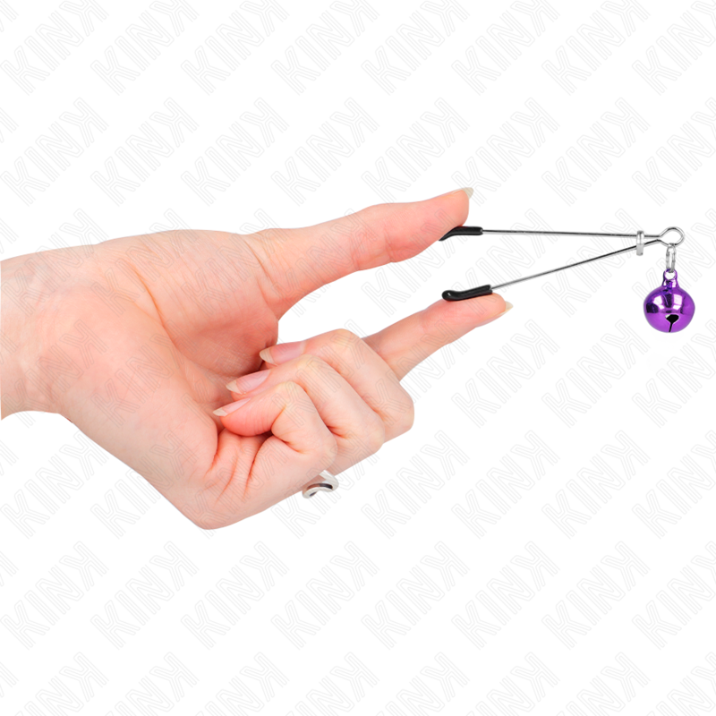 Kinkthin Bell Nipple Clamps Purple 7 Cm | Niks.fi verkkokauppa