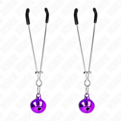 Kinkthin Bell Nipple Clamps Purple 7 Cm | Niks.fi verkkokauppa