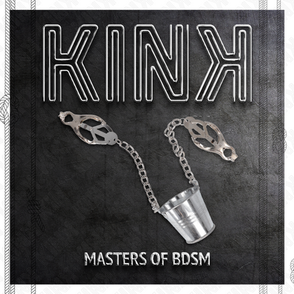 Kinknipple Clamps With A Bucket Silver | Niks.fi verkkokauppa