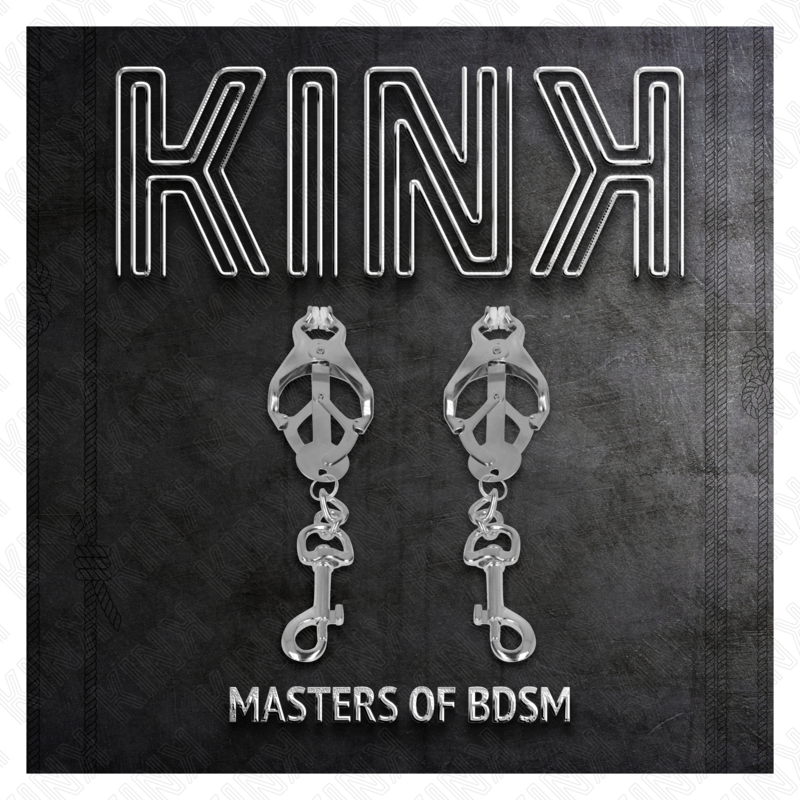 Kinkjapanese Clover Nipple Clamps With Hooks Silver | Niks.fi verkkokauppa