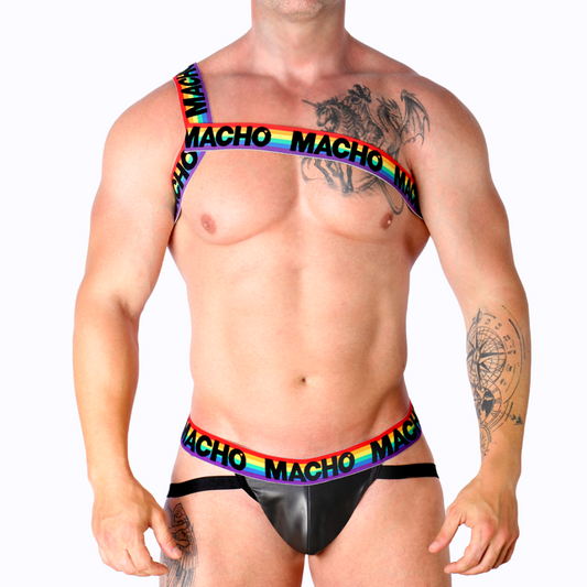 Machoroman Harness Pride L/Xl | Niks.fi verkkokauppa