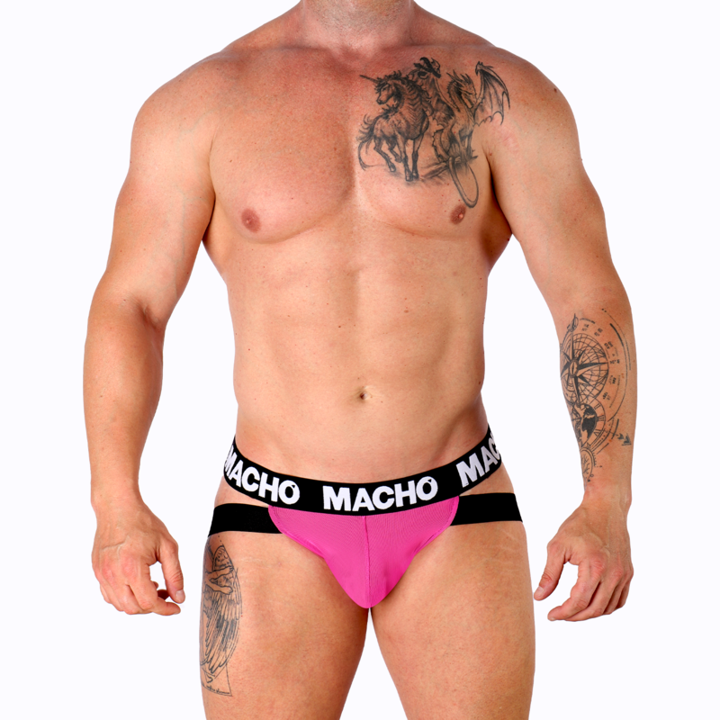 Machomx28Fr Jock Pink Neon Xl | Niks.fi verkkokauppa