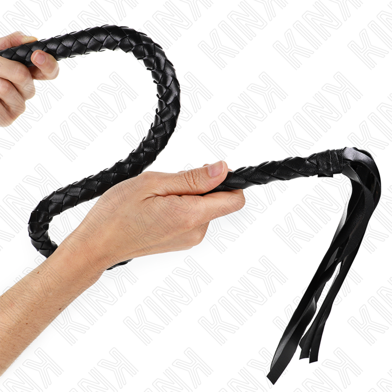 Kinksnake Whip With Black Hand Ring 65 Cm | Niks.fi verkkokauppa