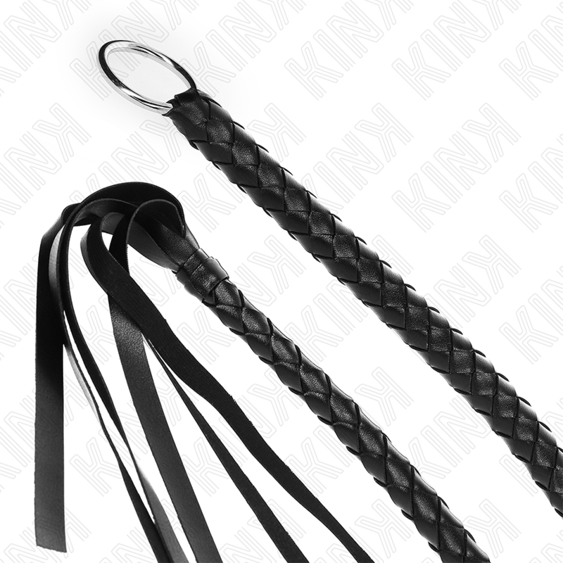 Kinksnake Whip With Black Hand Ring 65 Cm | Niks.fi verkkokauppa
