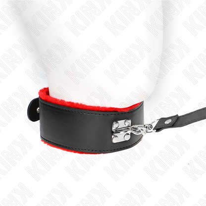 Kinknecklace With Belt 116 Cm With Red Leather Strap Adjustable 40-48 Cm X 6 Cm | Niks.fi verkkokauppa