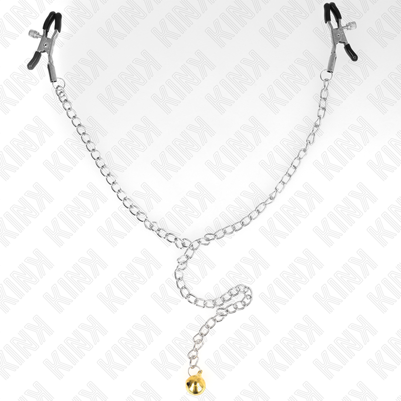 Kinkchain Nipple Clamps With Bell 30 Cm | Niks.fi verkkokauppa