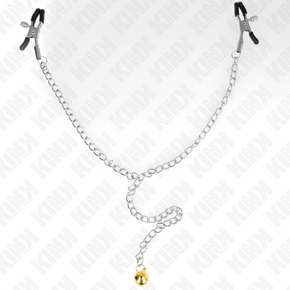 Kinkchain Nipple Clamps With Bell 30 Cm | Niks.fi verkkokauppa