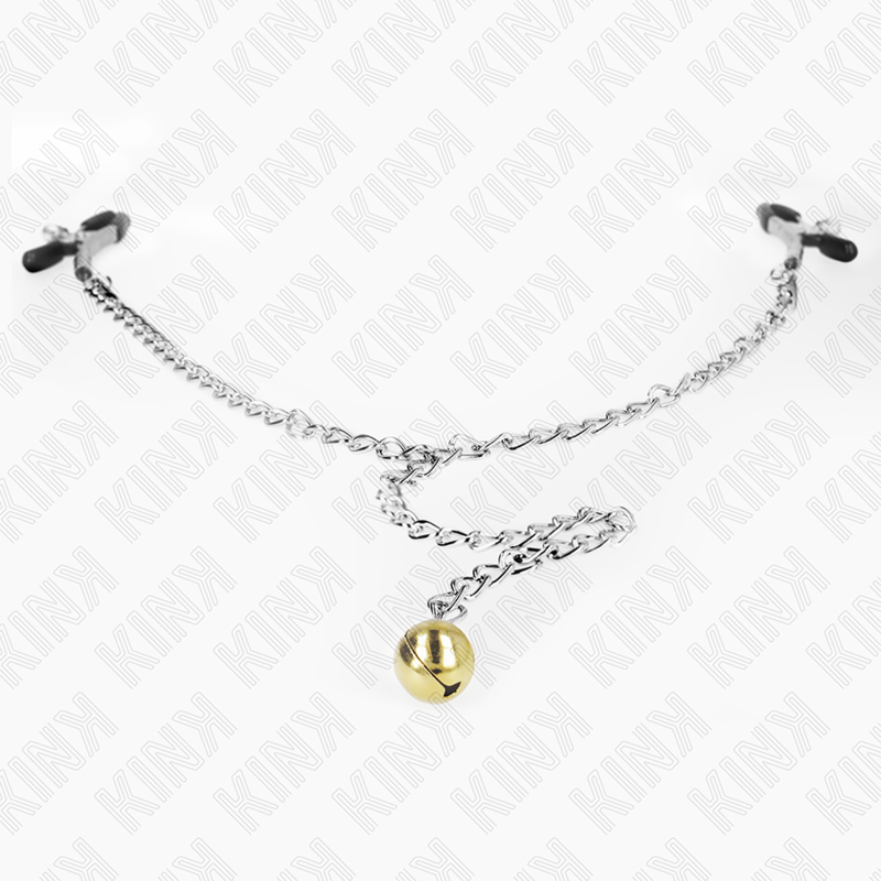 Kinkchain Nipple Clamps With Bell 30 Cm | Niks.fi verkkokauppa