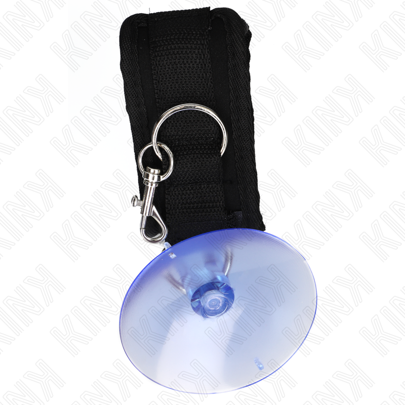 Kinksuction Cup Wrist Restraints Black 29-40 Cm X 5 Cm | Niks.fi verkkokauppa