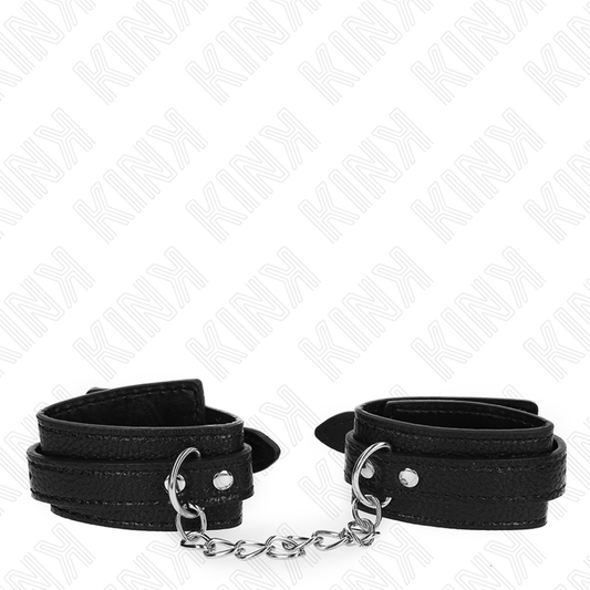 Kinksnake Pattern Wrist Restraints Black Adjustable 20-28 Cm X 5.4 Cm | Niks.fi verkkokauppa
