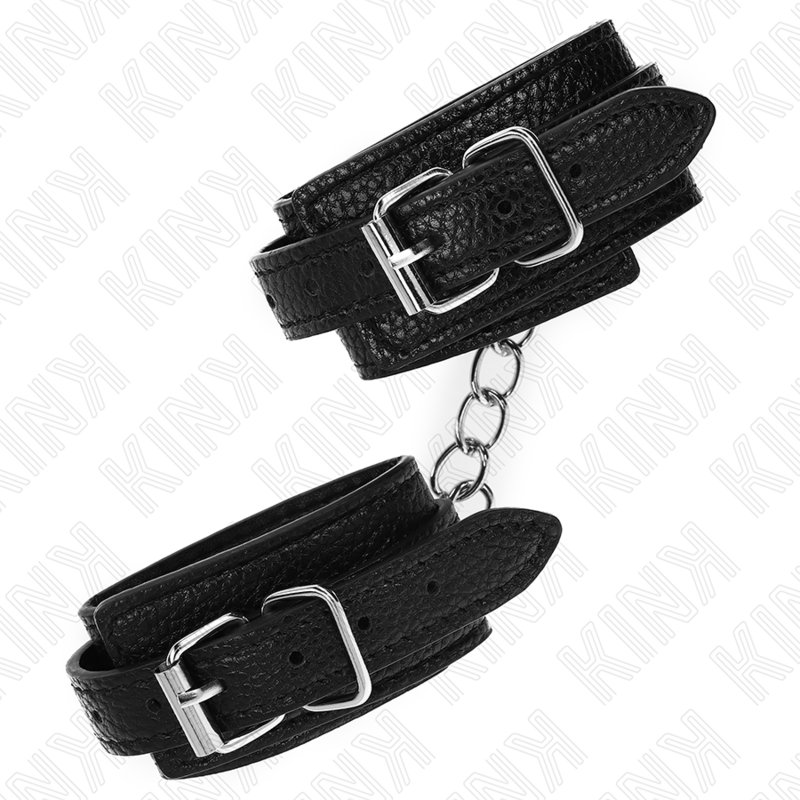 Kinksnake Pattern Wrist Restraints Black Adjustable 20-28 Cm X 5.4 Cm | Niks.fi verkkokauppa