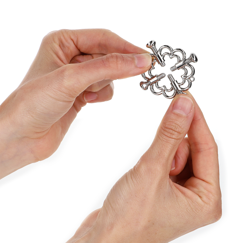 Kinkmetal Flower Nipple Clamps | Niks.fi verkkokauppa