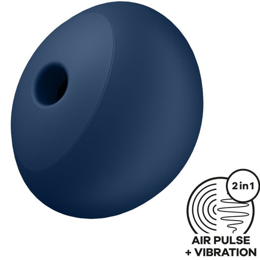 Satisfyerair Power 4 Stimulator & Vibrator 12 Vibrations Blue | Niks.fi verkkokauppa