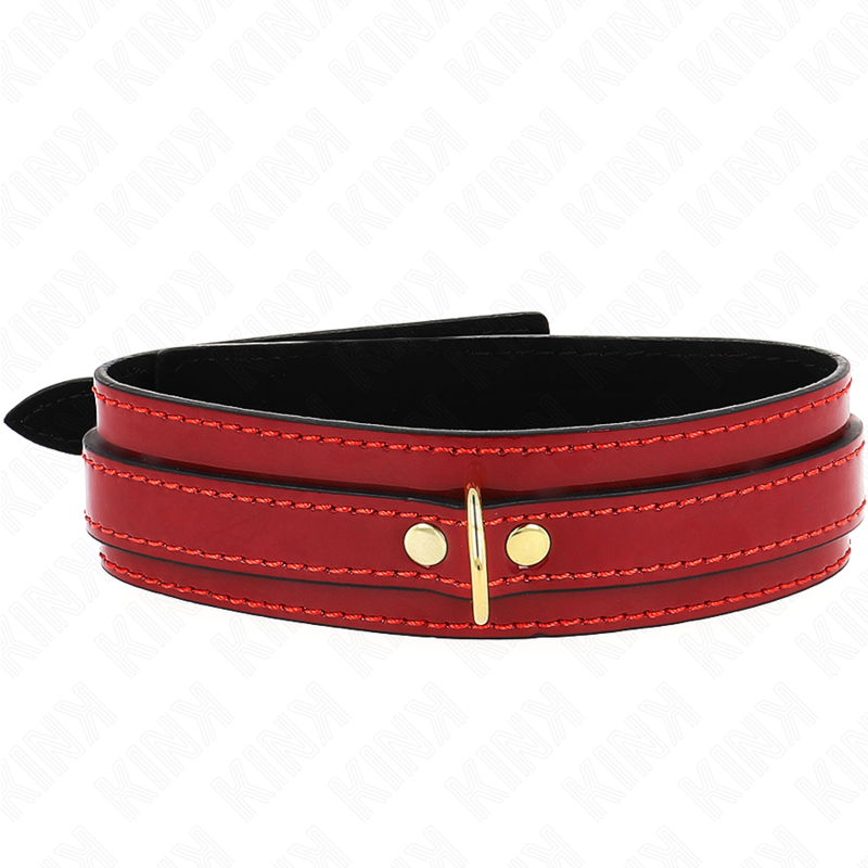 Kinkwine Red Adjustable Necklace With Golden Details 29-42.5 Cm X 4 Cm | Niks.fi verkkokauppa
