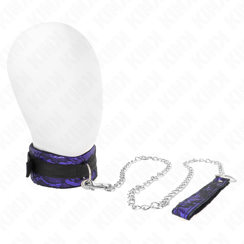 Kinkshort Velvet Lace Necklace With Belt 105 Cm With Nylon Trim 44 X 5.5 Cm | Niks.fi verkkokauppa