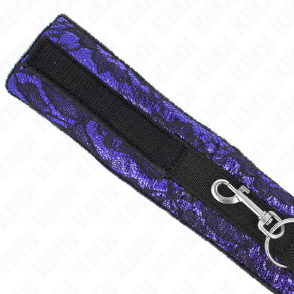 Kinkshort Velvet Lace Necklace With Belt 105 Cm With Nylon Trim 44 X 5.5 Cm | Niks.fi verkkokauppa