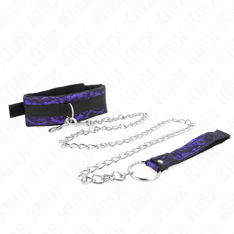 Kinkshort Velvet Lace Necklace With Belt 105 Cm With Nylon Trim 44 X 5.5 Cm | Niks.fi verkkokauppa