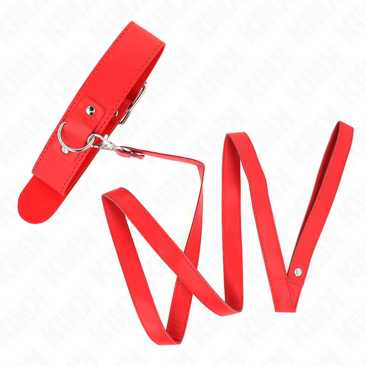 Kinknecklace With Belt 116 Cm Rojo Strap Adjustable 32-50 Cm X 8 Cm | Niks.fi verkkokauppa