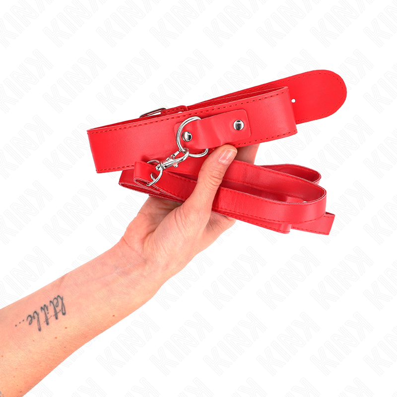 Kinknecklace With Belt 116 Cm Rojo Strap Adjustable 32-50 Cm X 8 Cm | Niks.fi verkkokauppa