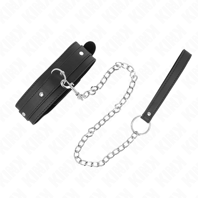 Kinknecklace With Leash 65 Cm 1 Ring Adjustable 38-49 Cm X 5 Cm | Niks.fi verkkokauppa