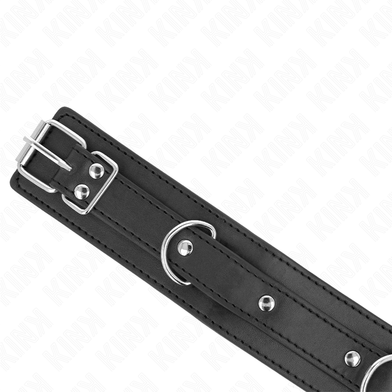Kinknecklace With Leash 65 Cm 3 Ring Model 1 Adjustable 38-49 Cm X 5 Cm | Niks.fi verkkokauppa