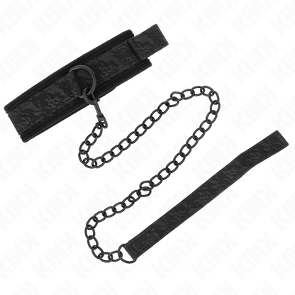 Kinkbasic Model Collar With Leash 77 Cm Model 5 Ajustable 34-54 Cm X 5 Cm | Niks.fi verkkokauppa